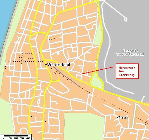 Ortsplan Westerland grob